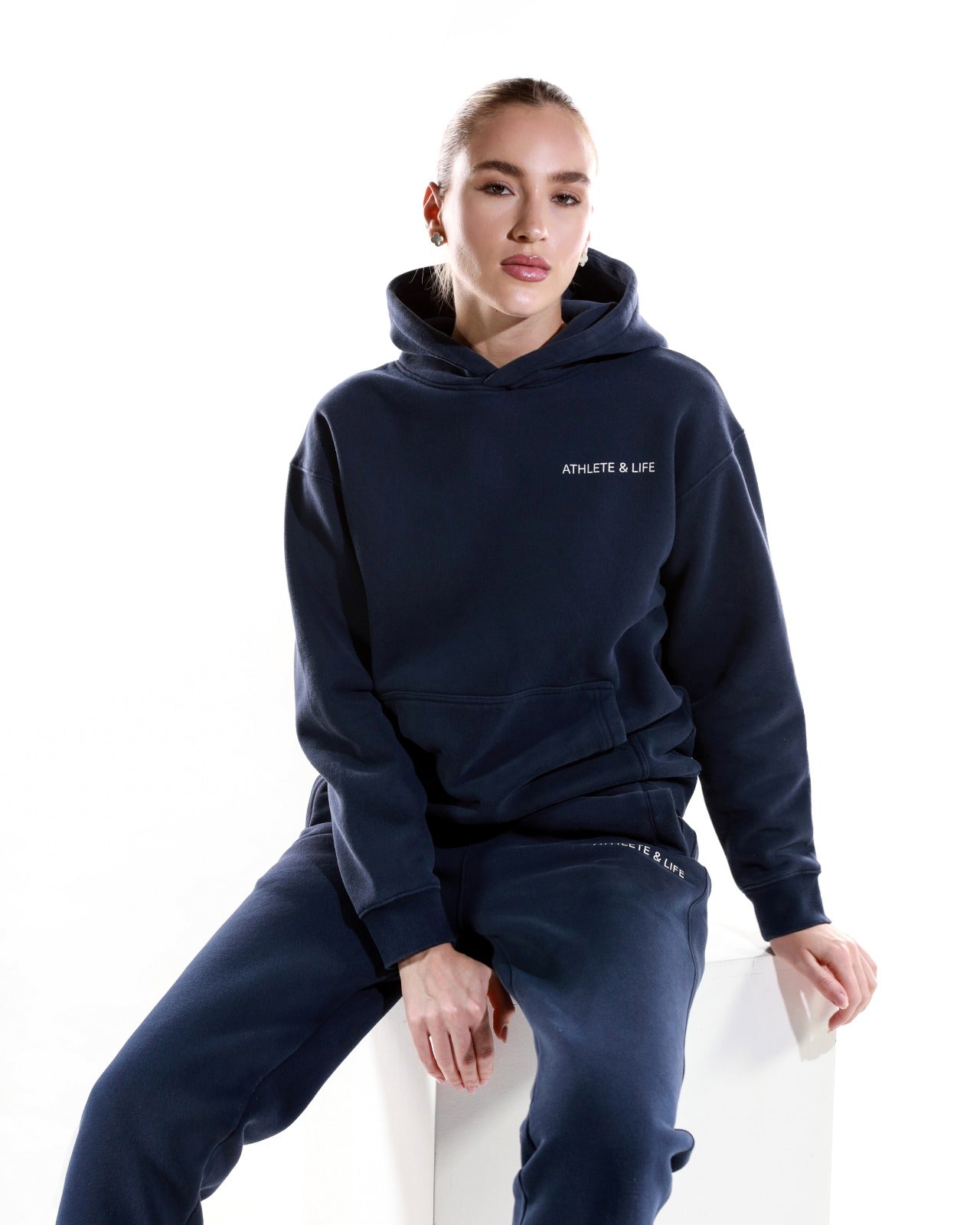 Velvet Hoodie & Pants Set