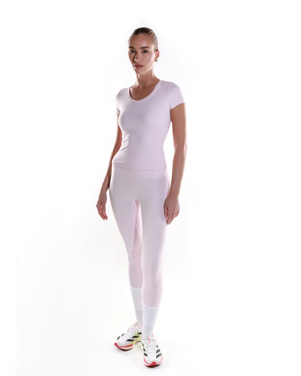 Tow-Piece Activewear - White